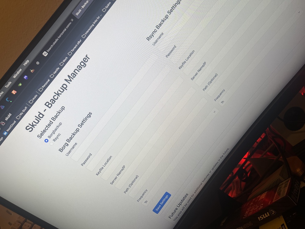 2025 - MiniPC Skuld webUI